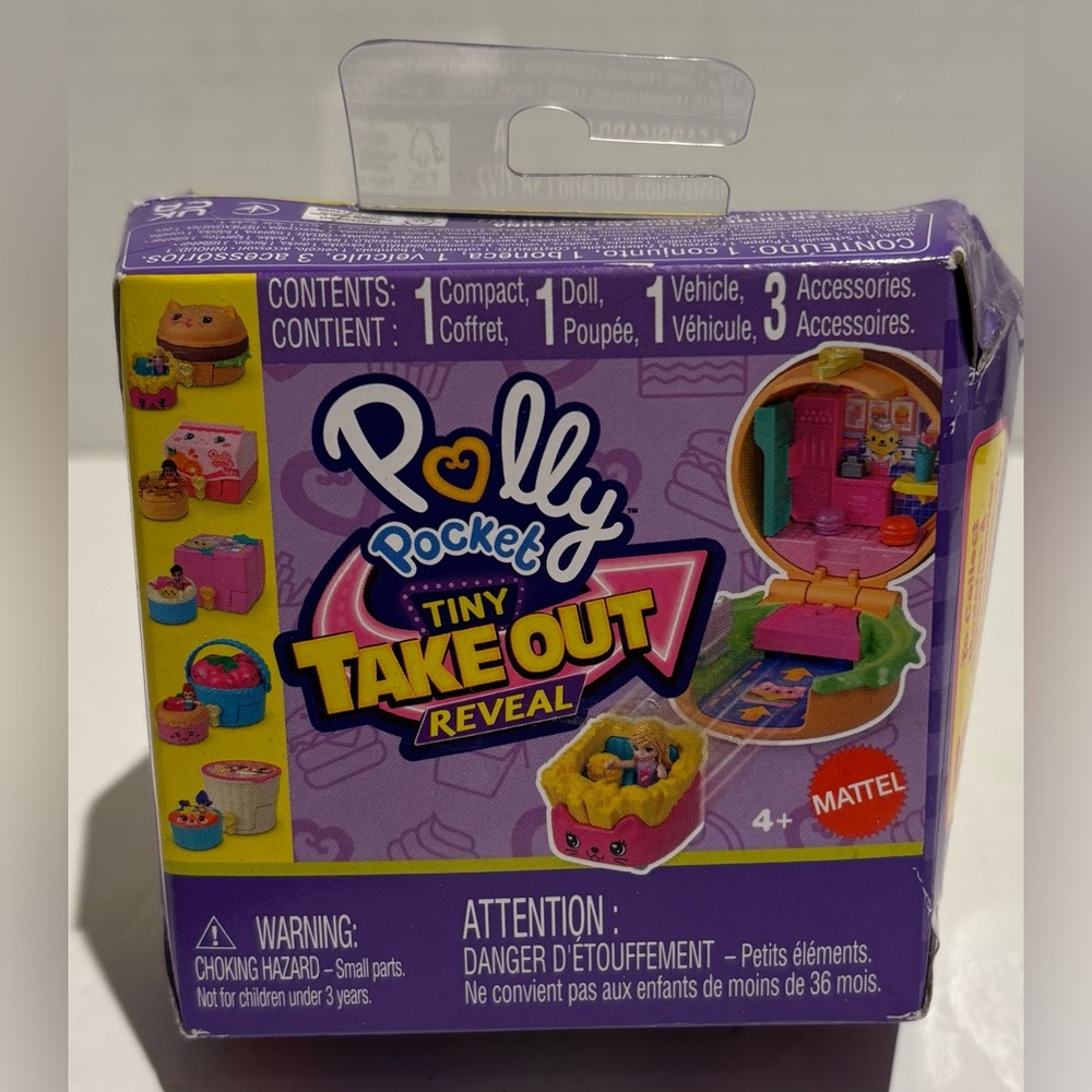 Polly Pocket Tiny Take Out Reveal  Pack -Read Description-